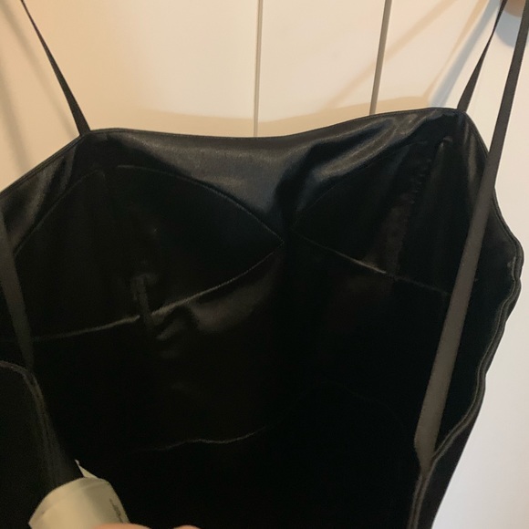 Laundry- black Satin strapless stretch NWOT’s - Picture 4 of 5